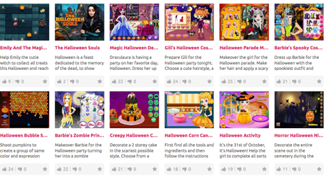 HALLOWEEN DRESS UP jogo online gratuito em