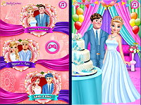 Princess Couple Wedding Preparation