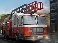 Fire Truck Dash 3D Parking