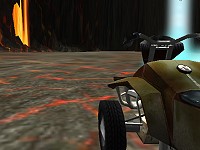 Stunt Racer: Volcano Escape!