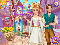 Rapunzel Medieval Wedding