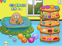 Pou Baby Bathing