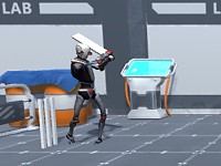 Robot Cricket Galaxy Cup 3D