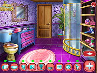 Ice Queen Bathroom Deco