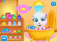 Baby Angela Bathing Time