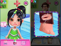 Vanellope's Car Accident Surgery